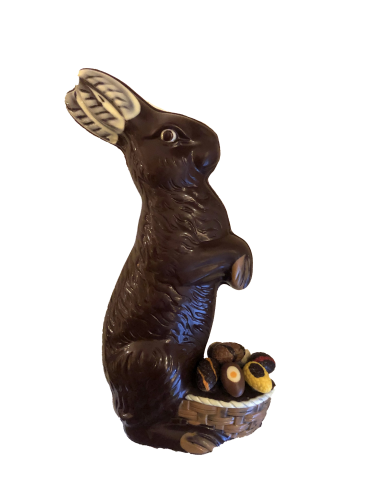 Paashaas L holfiguur mand puur