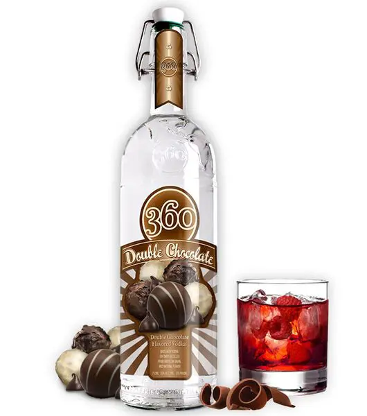 360 double chocolate vodka product image from Drinks Zone