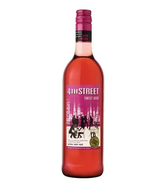 4th Street sweet rose product image from Drinks Zone