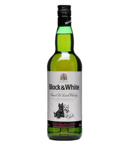 Black & white whisky  at Drinks Zone