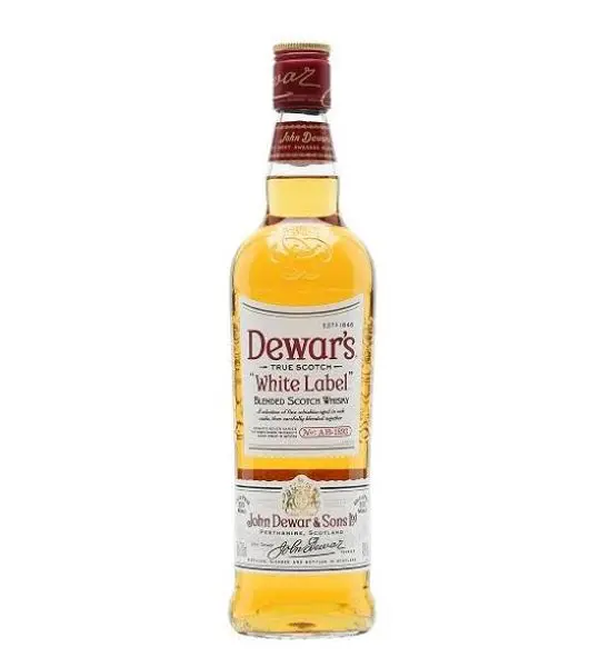 Dewars white label at Drinks Zone