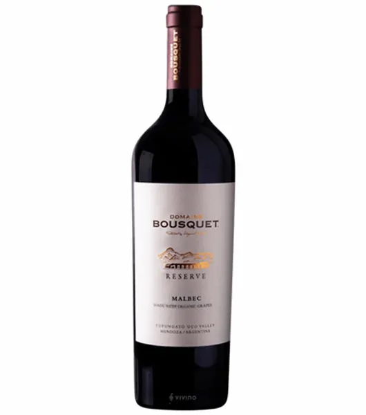 Domaine Bousquet Reserva Organic Malbec product image from Drinks Zone