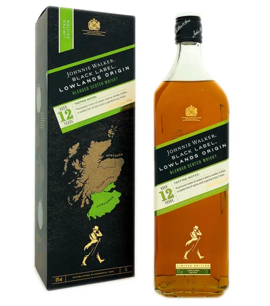 Johnnie Walker Black Label 12 Years Lowland Origin product image from Drinks Zone
