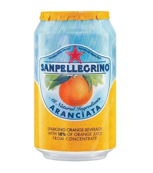 San Pellegrino Aranciata at Drinks Zone