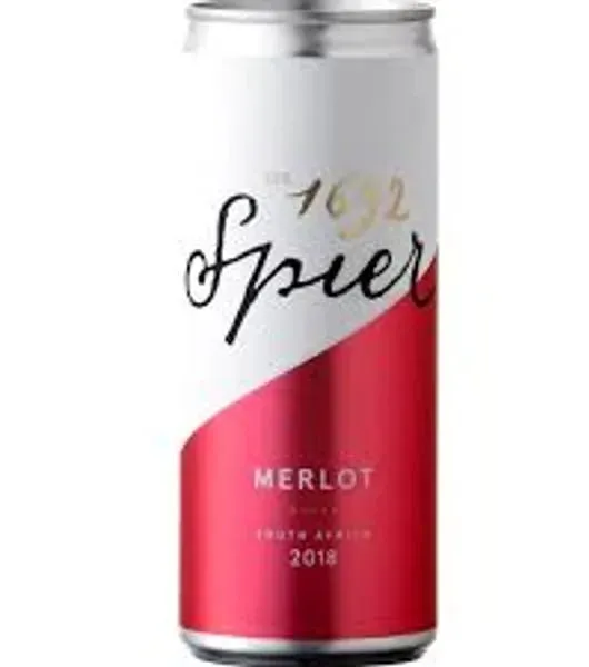 Spier Signature Merlot Can at Drinks Zone