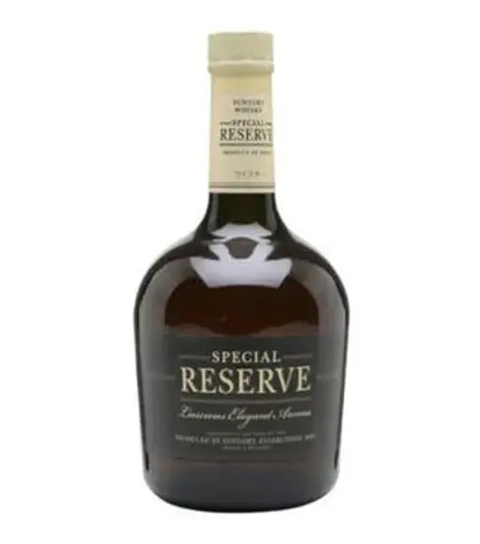 Suntory whisky special reserve product image from Drinks Zone