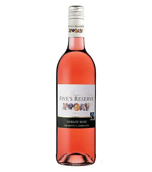 Van Loveren Five's Reserve Merlot Rose at Drinks Zone