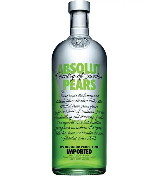 absolut pears product image from Drinks Zone