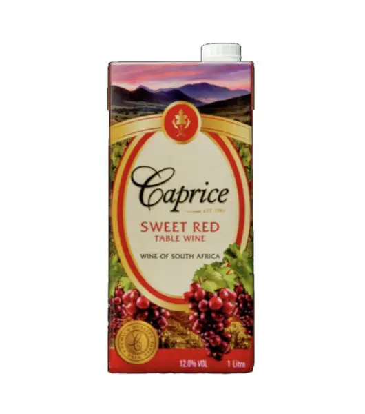caprice red sweet cask product image from Drinks Zone