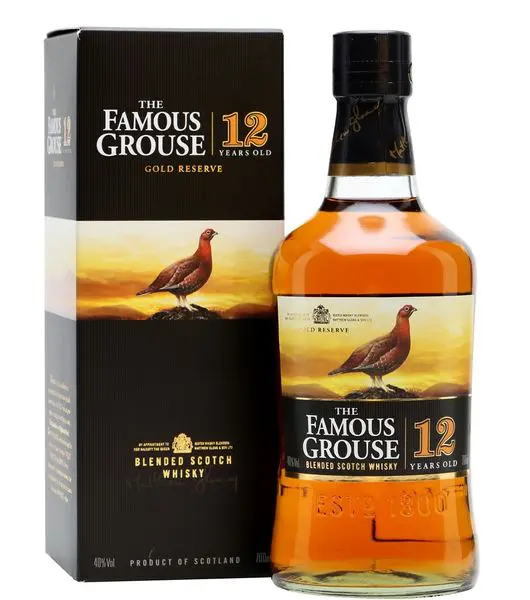 famous grouse 12 years gold reserve at Drinks Zone