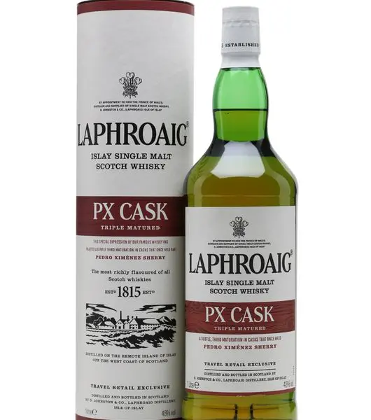 laphroaig px cask at Drinks Zone