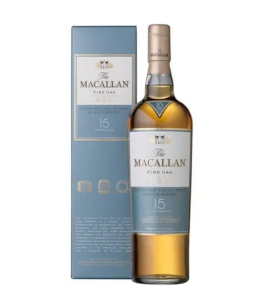 macallan 15 years fine oak at Drinks Zone