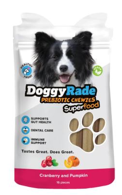 DOGGYRADE SF CHEWS CRANBERRY - PUMPKIN