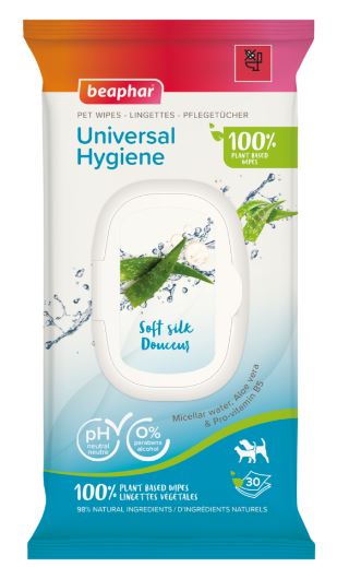 BEA PET WIPES UNIVERSAL 30PCS
