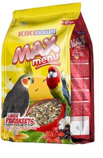 KIKI MAX MENU PARAKEET 500GR