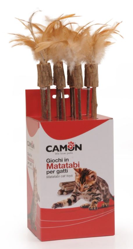 AG0380 - CAT TOY - MATABI FISHING ROD