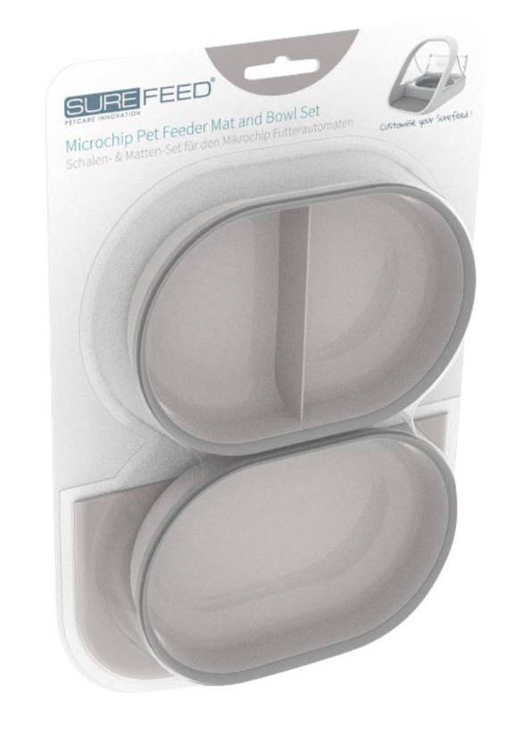 SUREFLAP MICROCHIP PET FEEDER MAT&BOWL