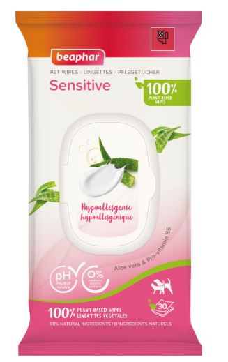 BEA PET WIPES SENSITIVE 30PCS