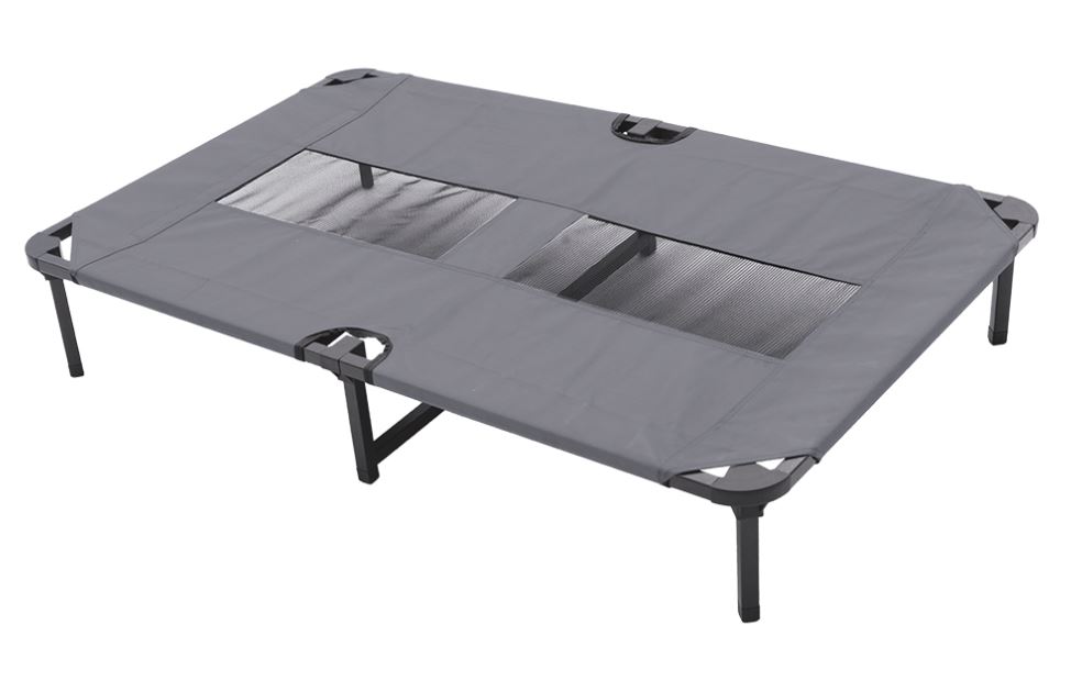 DUVO+ DOG BED RELAX 103X68 GREY