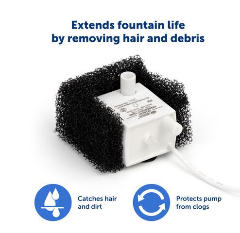 PAC10-17961 FOAM FILTER BLACK 2-PACK