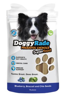 DOGGYRADE SF CHEWS B.BERRY-BROCCOLI-CHIA