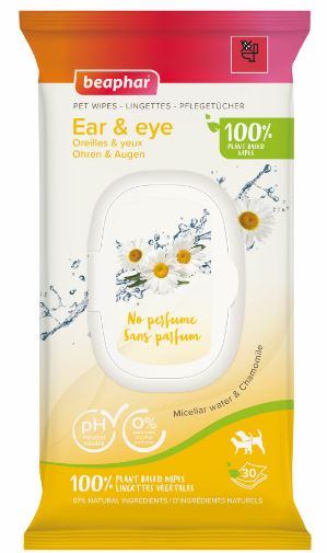 BEA PET WIPES EYE / EAR  30PCS