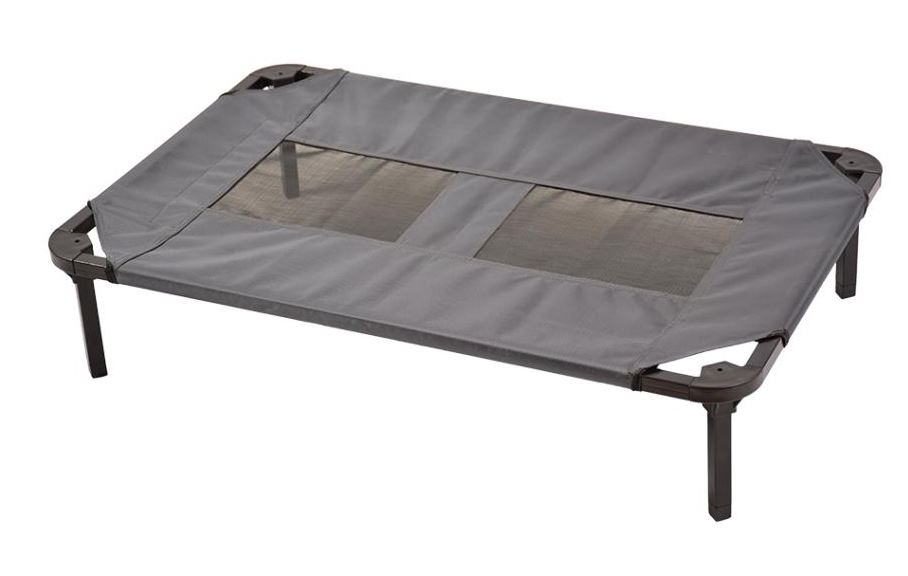 DUVO+ DOG BED RELAX 74X50 GREY