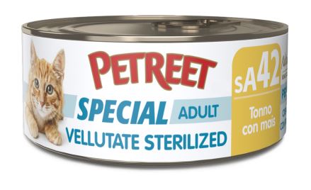 PETREET SA42 TONNO/MAIS STER 70G
