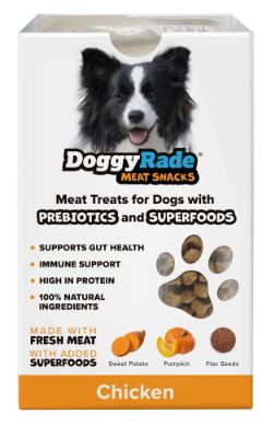 DOGGYRADE MEAT SNACKS CHICKEN 100G