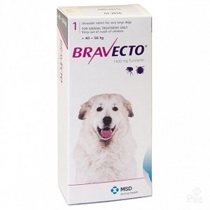 BRAVECTO 1400MG 40-56KG 1 TABLET
