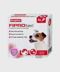 BEAPHAR FIPROTEC DOG SMALL 4 PIPETTES