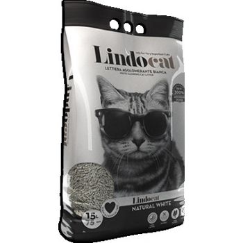 LINDO CAT NATURAL WHITE 15 LITRE