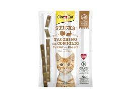 GIMCAT STICKS TURKEY AND RABBIT