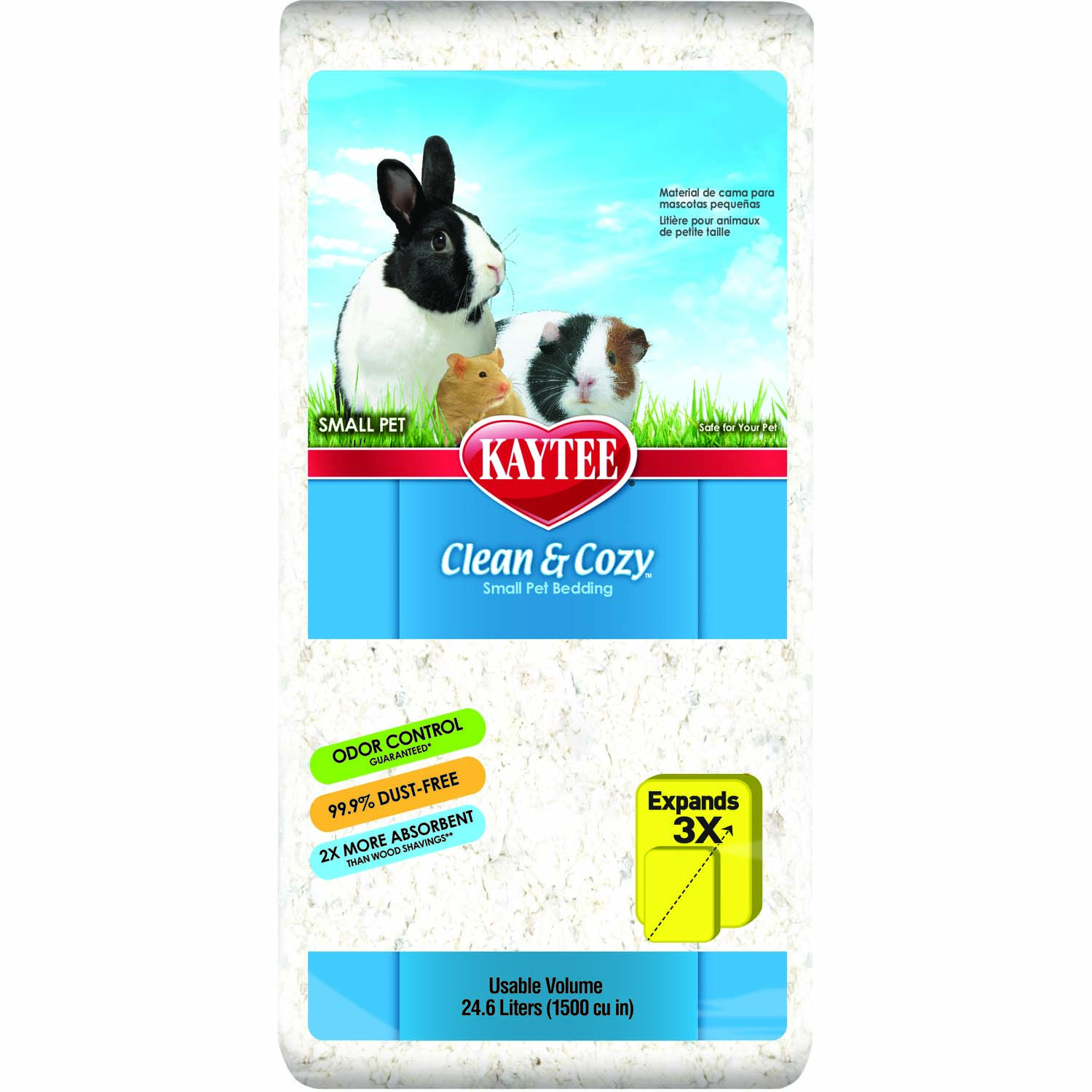KAYTEE CLEAN & COZY WHITE 49.2L