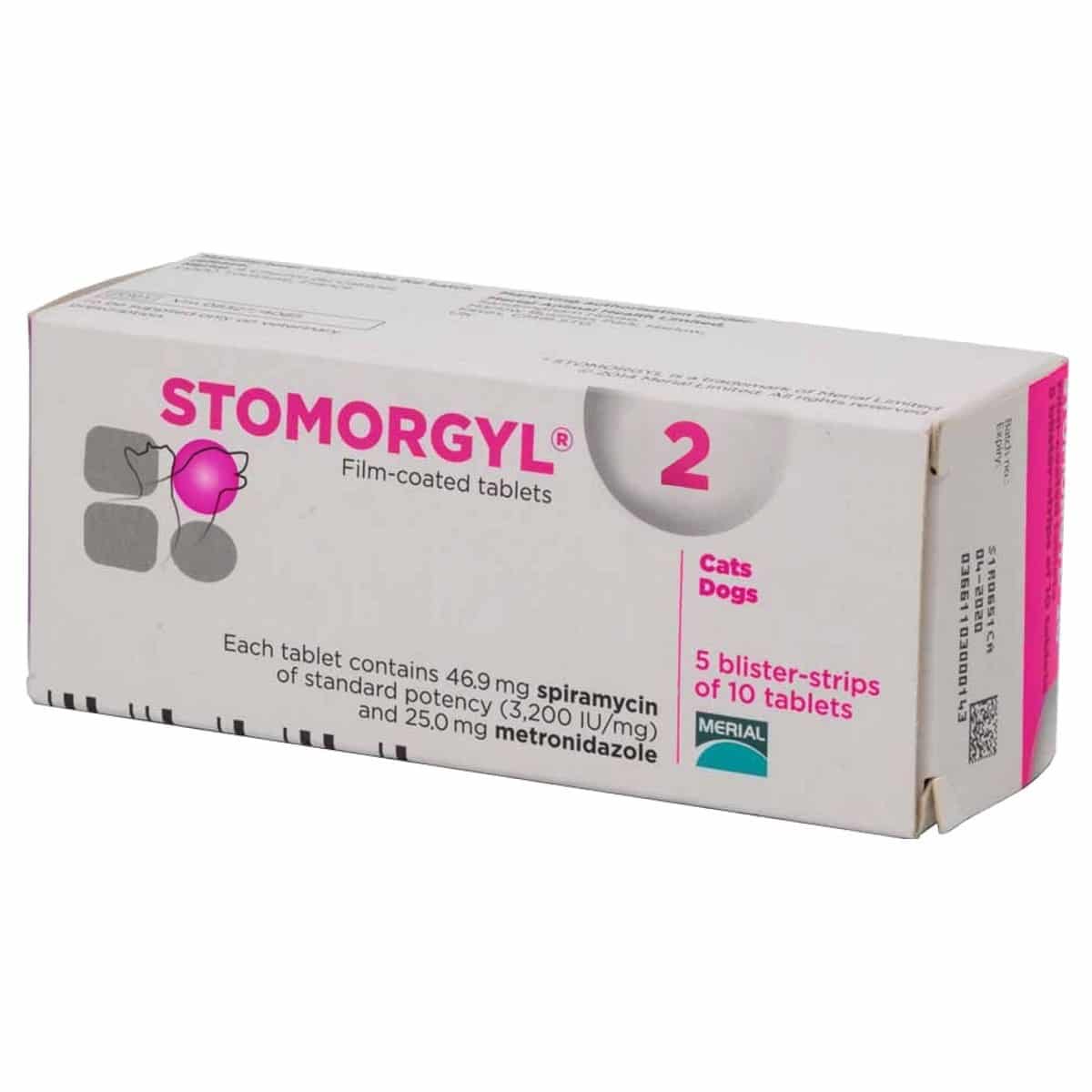 STOMORGYL 2  50TABS