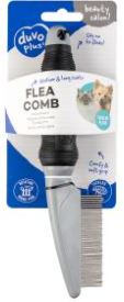 DUVO+ FLEA COMB 68PINS BLACK/GREY