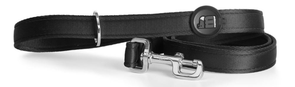 TAPE LEASH BLACK NYLON MM 1.6 CM 110