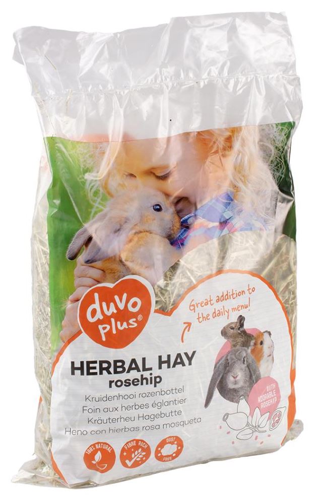 DUVO HERBAL HAY ROSEHIP 500GR