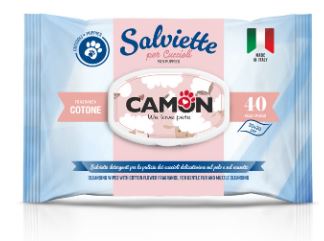 LA045 COTTON SCENT WIPES F/PUPPIES X40PC