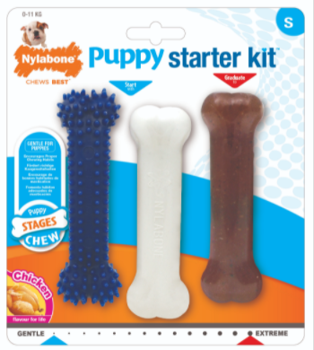 NYLABONE PUPPY STARTER KIT SMALL