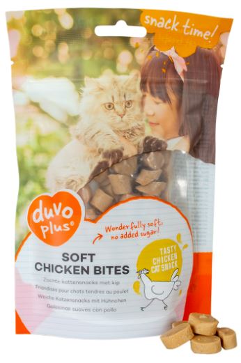 DUVO+ SOFT CHICKEN BITES 50G