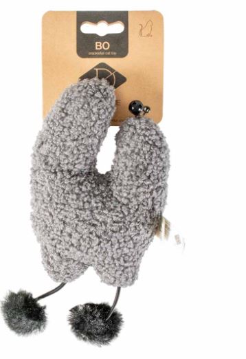 KICKING CUSHION BO W/CRACKLE FOIL GREY