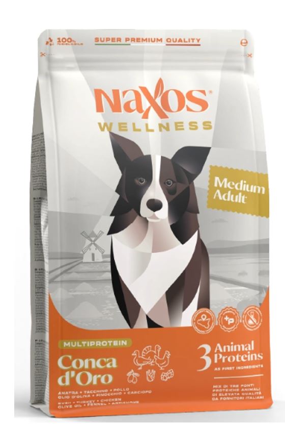 NAXOS WELLNESS MEDIUM ADULT CONCA 12KG