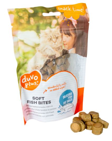 DUVO+ SOFT FISH BITES 50G