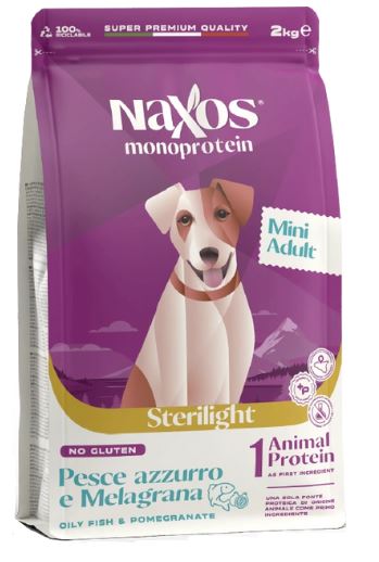 NAXOS MINI STERILIGHT FISH & POMEGR X2KG