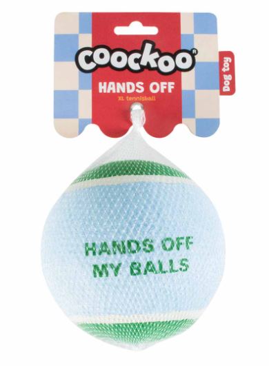 EBI COOCKOO TENNIS BALL HANDS OFF XL