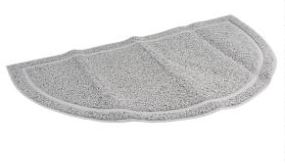 DUVO+ CAT LITTER MAT HEMISPHERE GREY