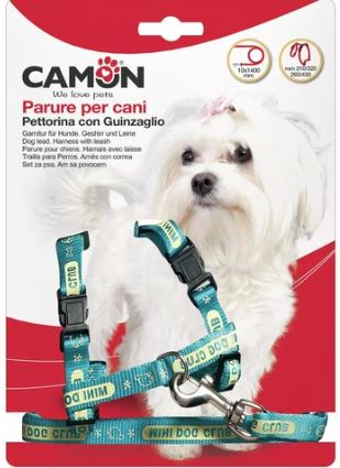 DC084 SMALL BREED HARNESS+LEAD SET