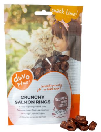 DUVO+ CRUNCHY SALMON RING 50G