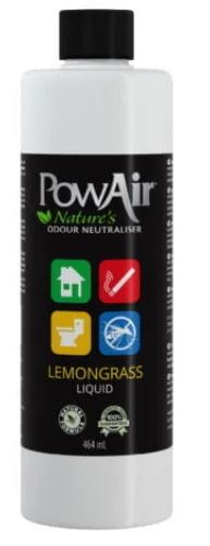 POWAIR LIQUID 464ML LEMONGRASS